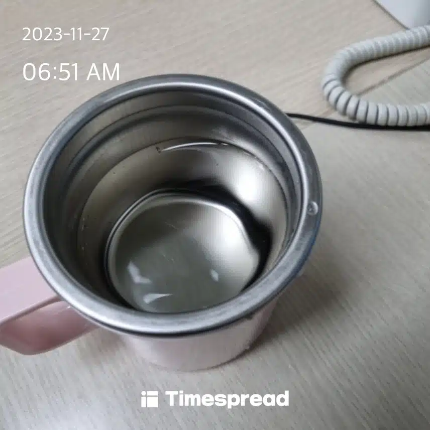 공복에 물한잔 