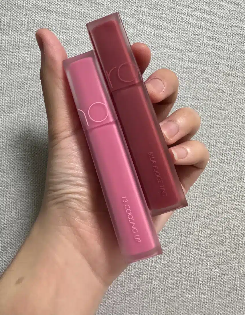 요즘 핫한 블러퍼지틴트 쿨링업+로지엔탈 조합❤️