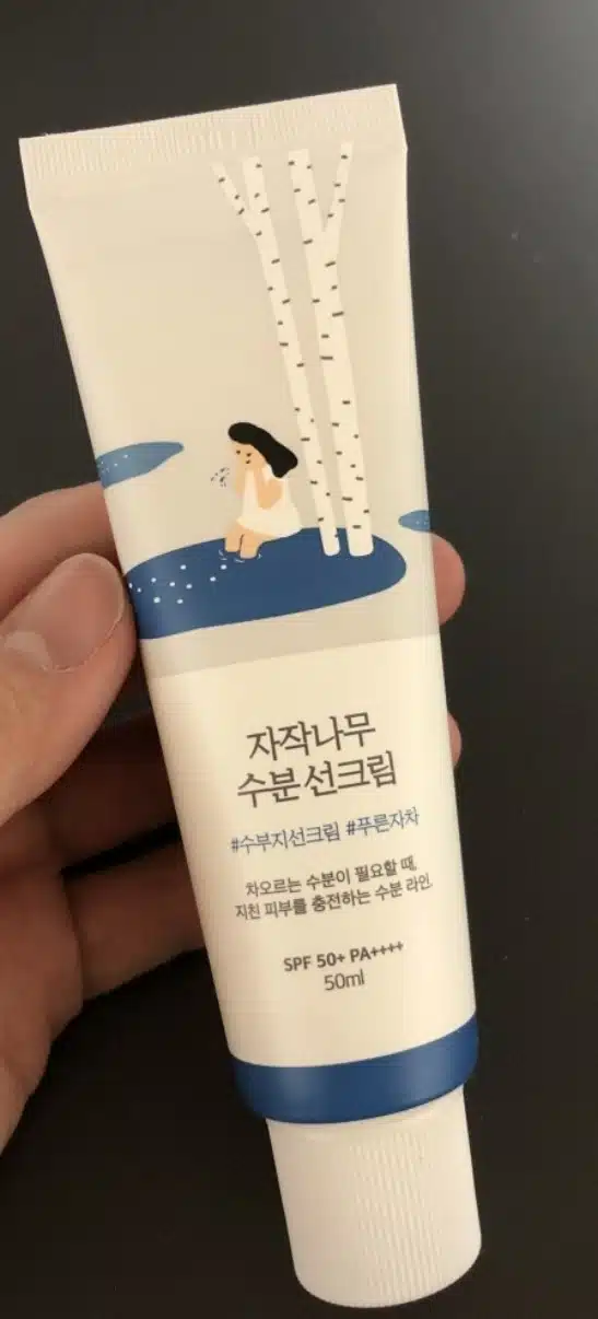 라운드랩 자작나무 수분 선크림 50ml