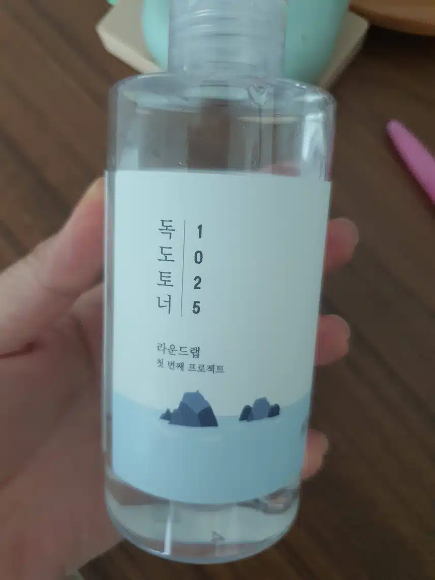 독도토너 쓰고있어요
