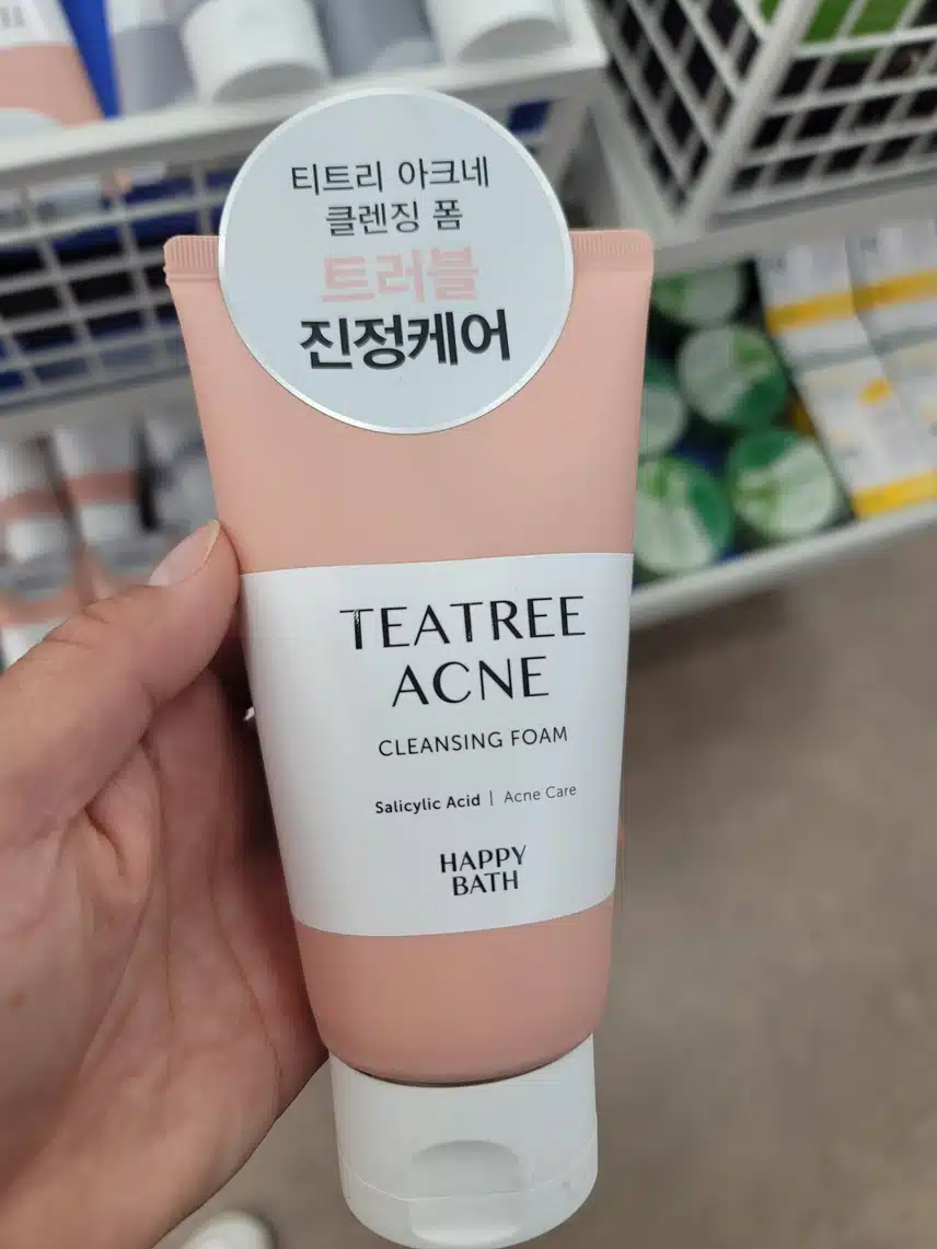 해피바스 폼 클렌징 - 트러블진정 케어