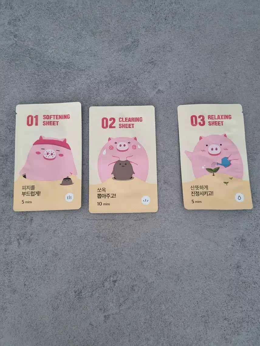 미팩토리 3단 돼지코팩