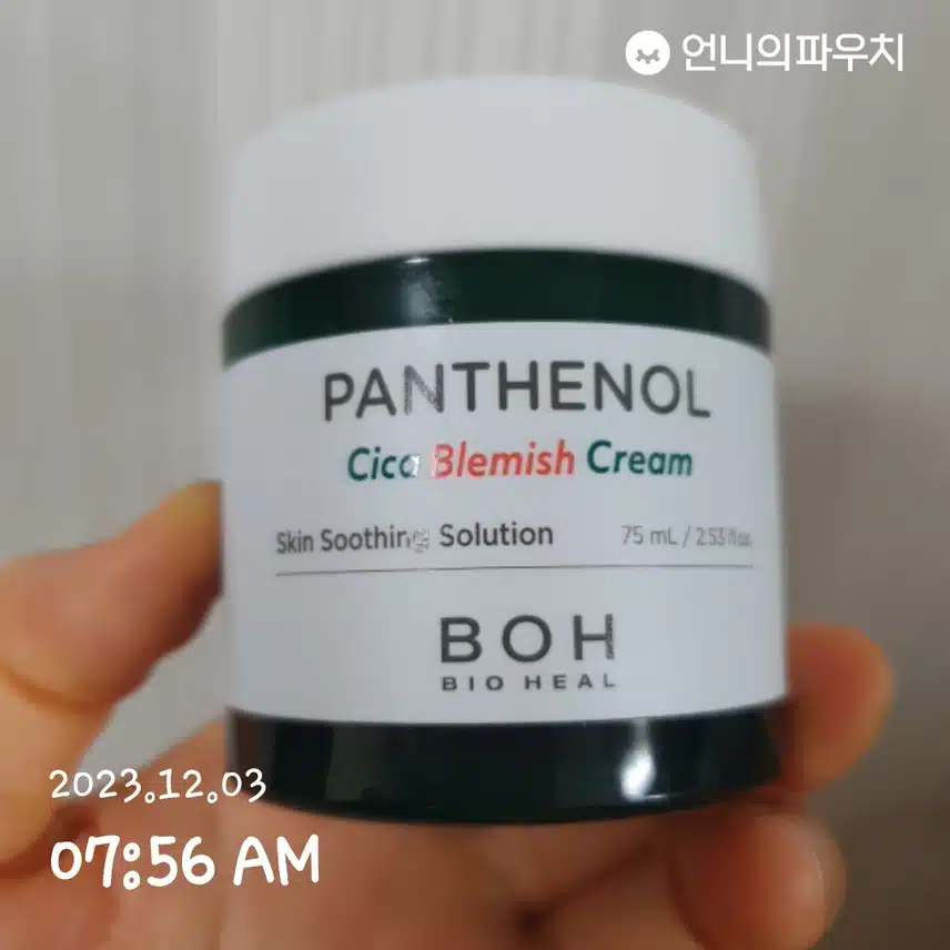 BOH 판테놀 시카 블레미쉬 크림