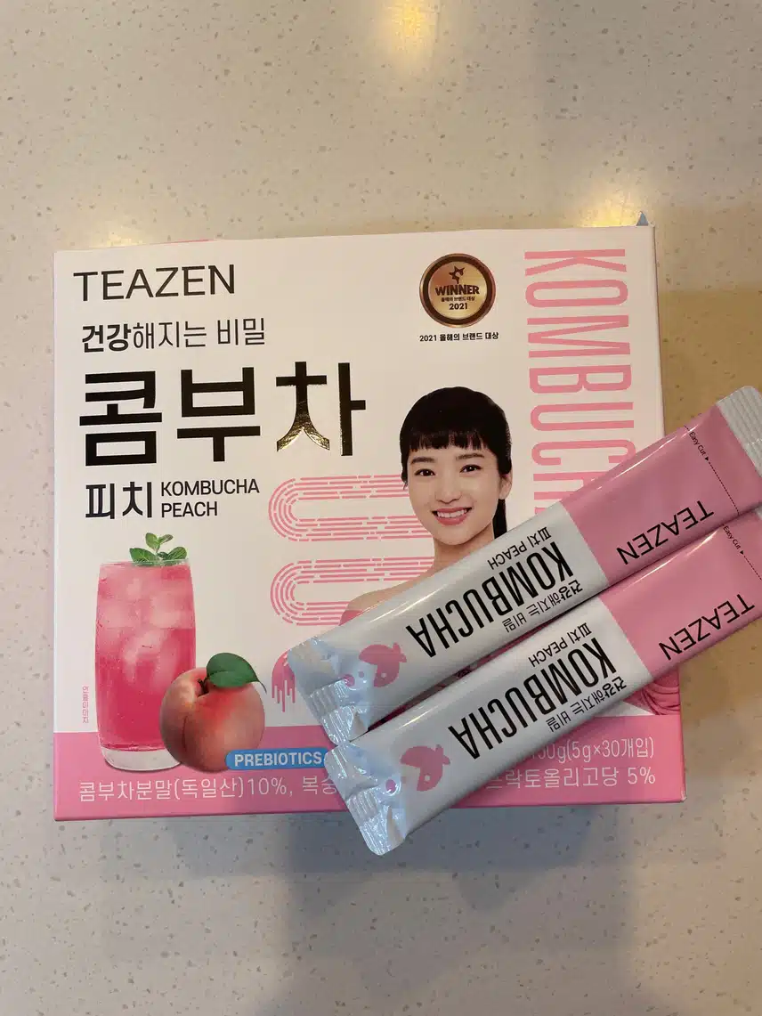 유산균이 살아있는 콤부차