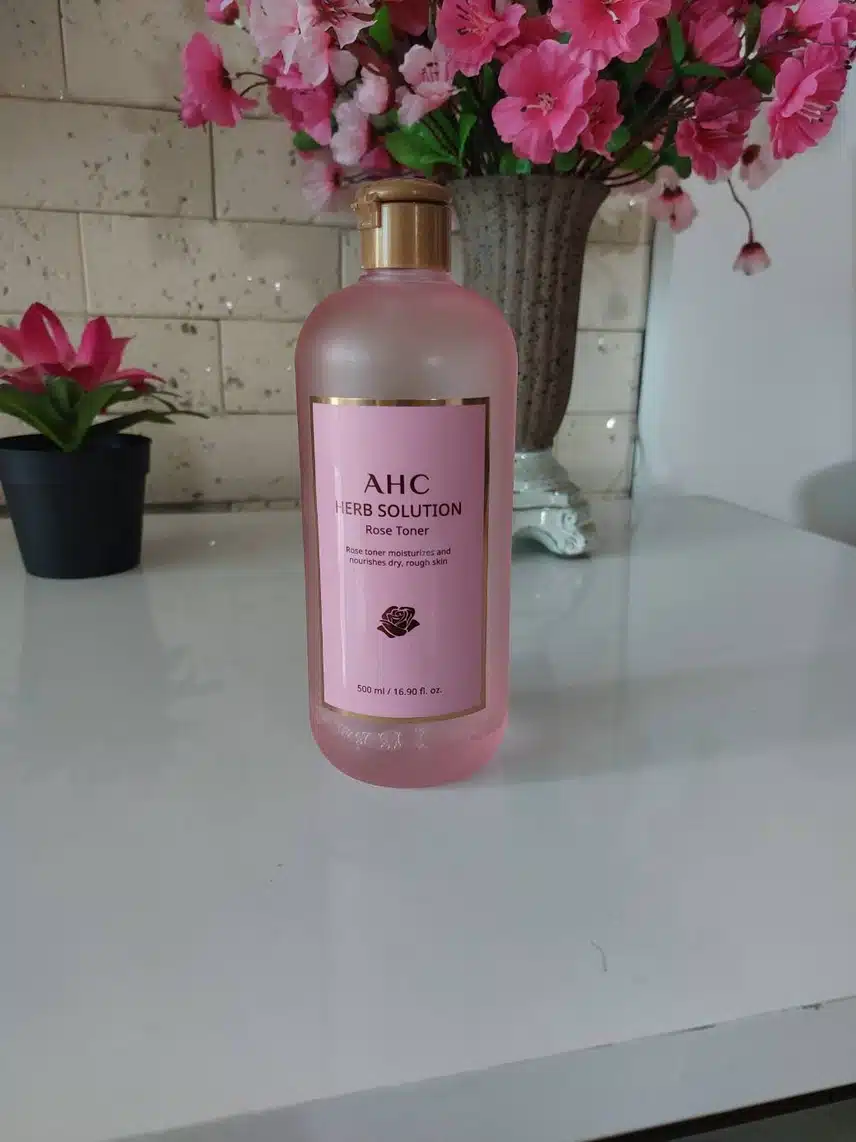 AHC 허브 솔루션 로즈 토너 리뷰