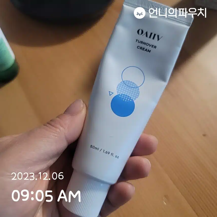 12/6(수)오아이브  턴오버 크림~♡