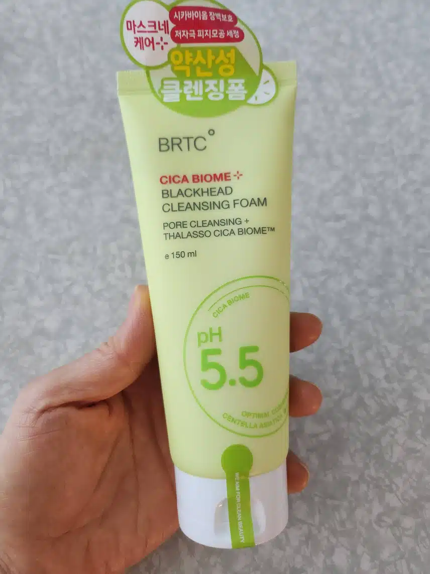 뷰티팁선물 용암해수와 병풀성분이 함유된 약산성 클렌징폼 리뷰에요