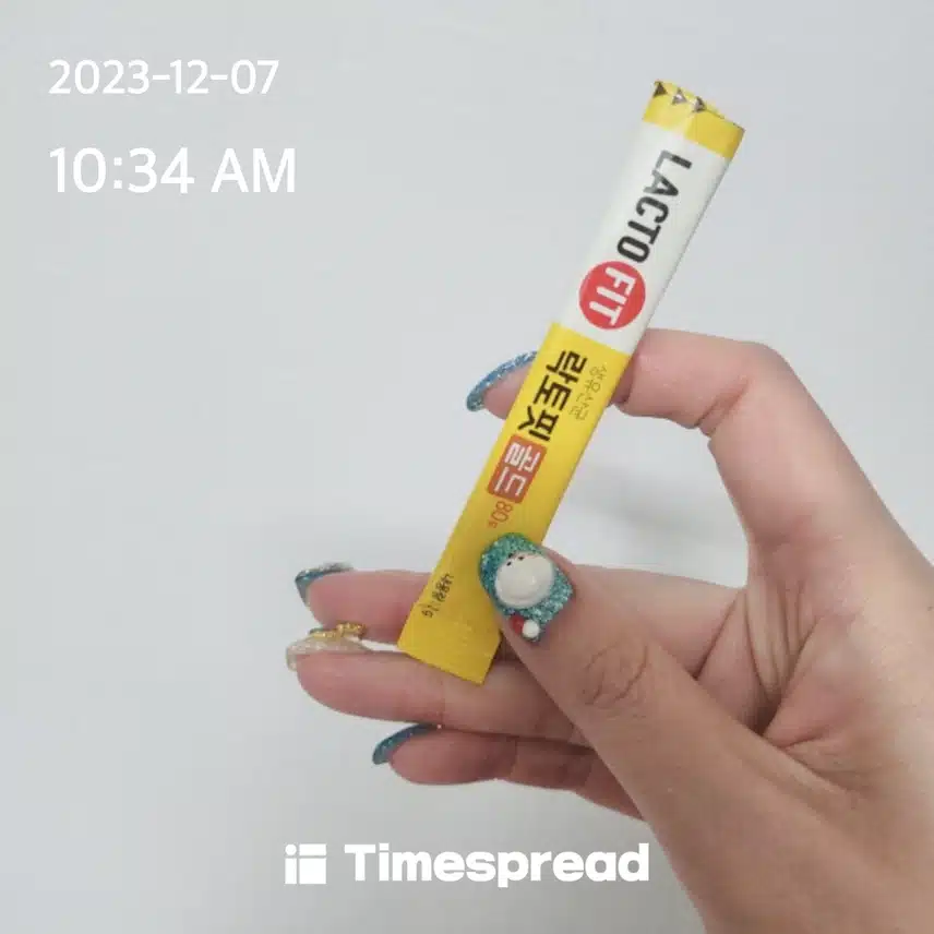 유산균 챙겨 먹어요 