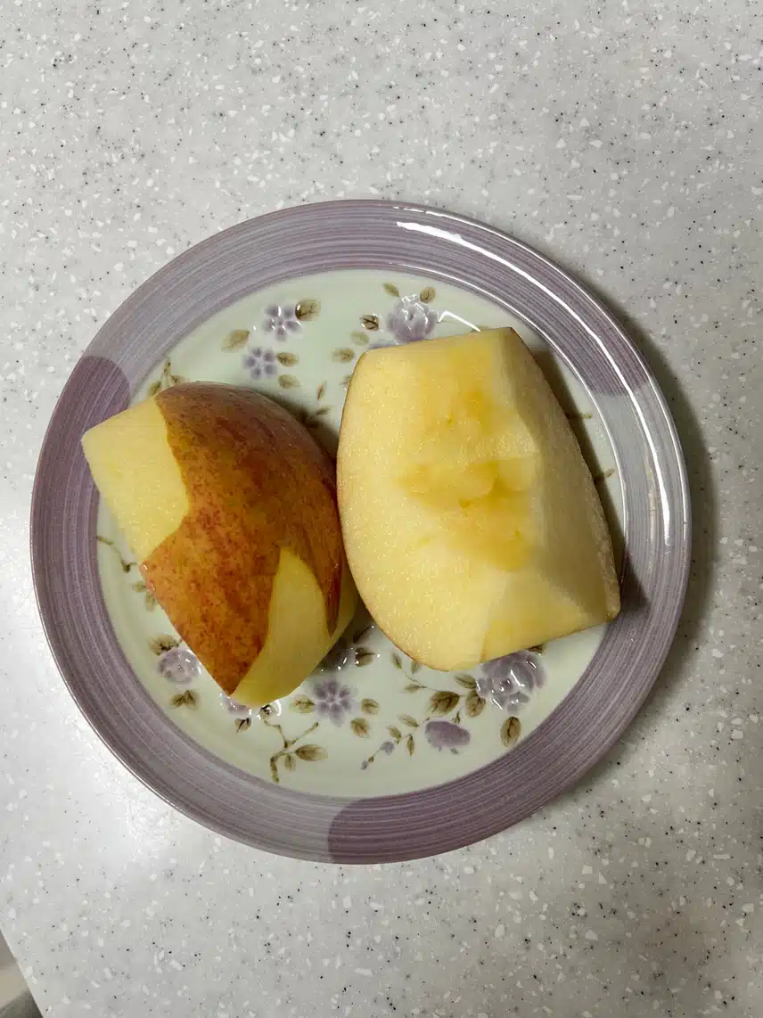 아침 사과
