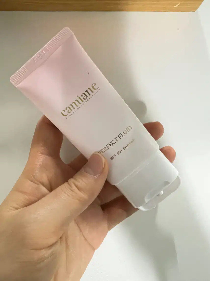 선크림 발라줍니다.