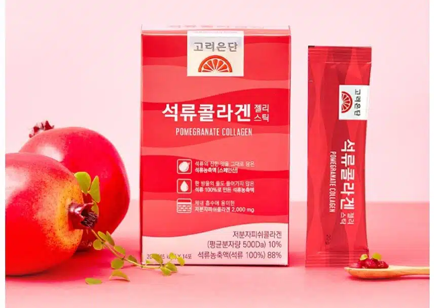 고려은단 석류콜라겐 젤리스틱 먹어보고 싶어요.