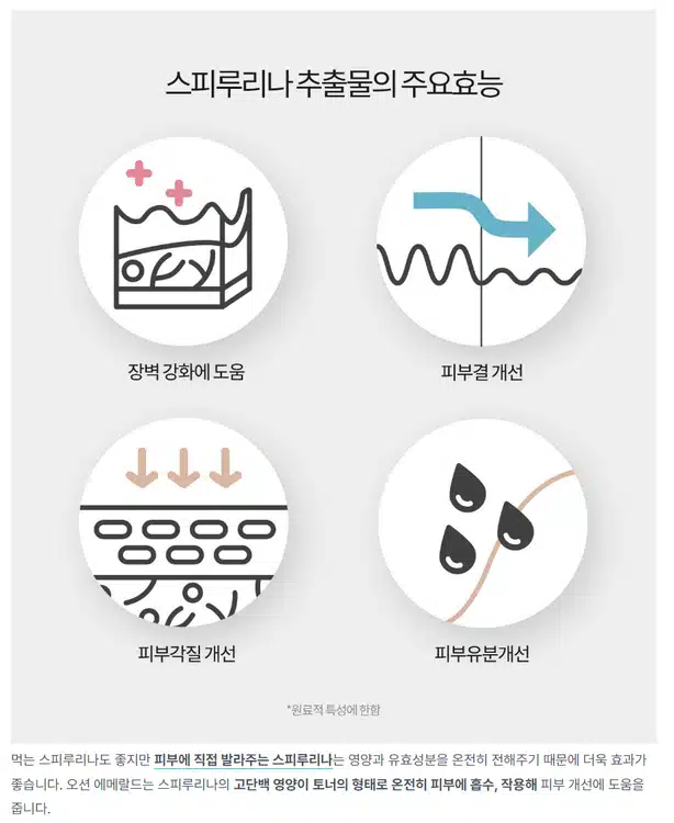(내돈내산) 사라나라 오션 에메랄드 스피루리나 크림 토너 소개합니다.