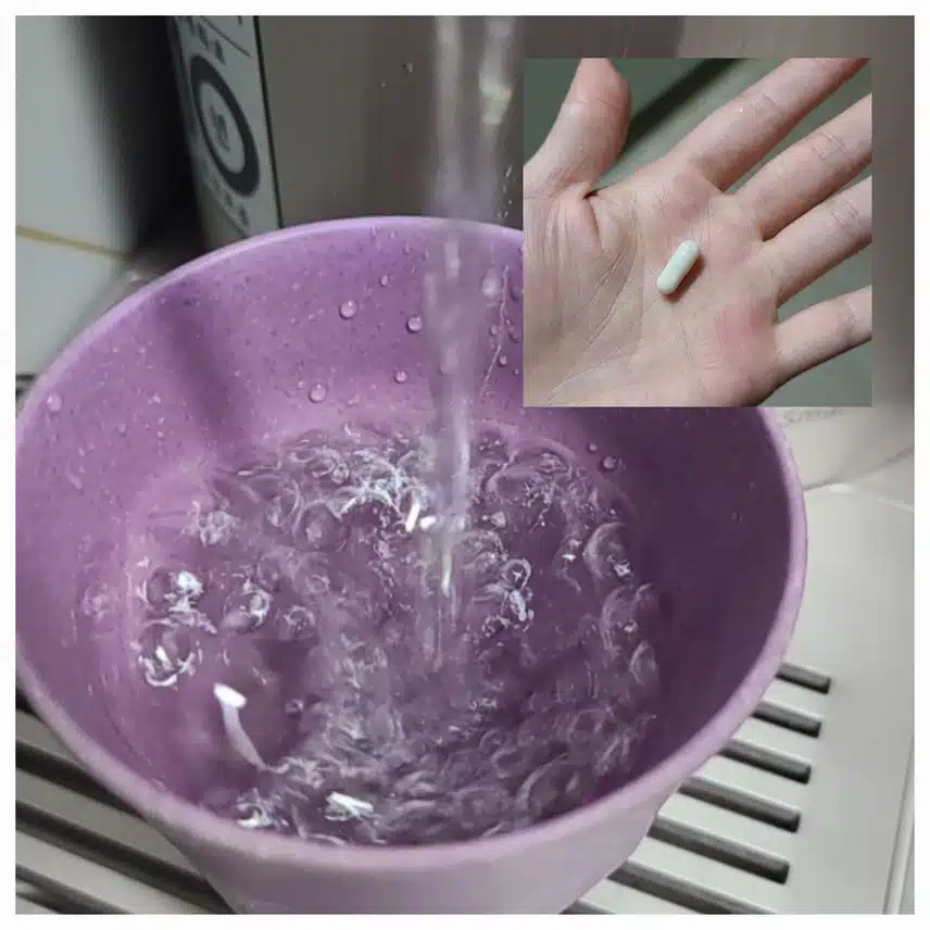 물한잔과 유산균으로 하루 시작~