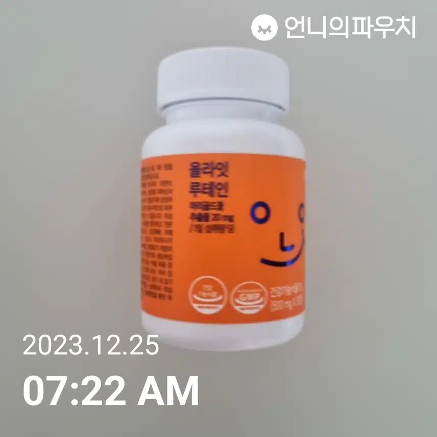월- 루테인 