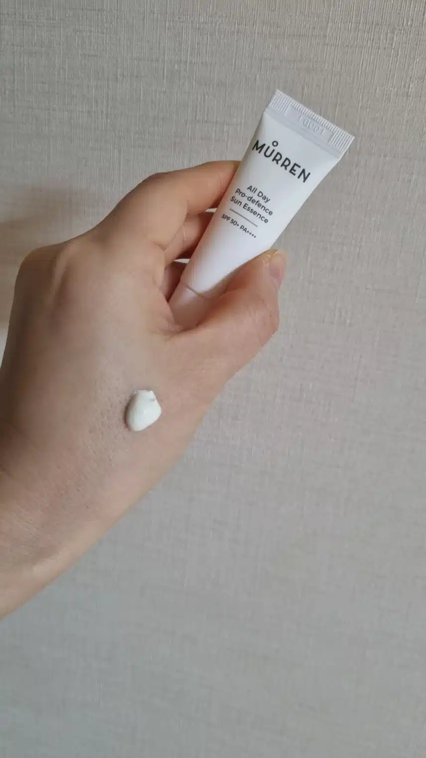 촉촉한 선크림