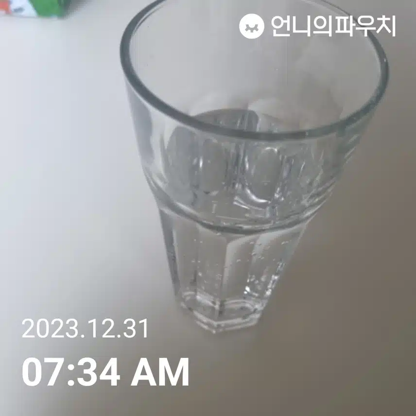일- 공복에 물