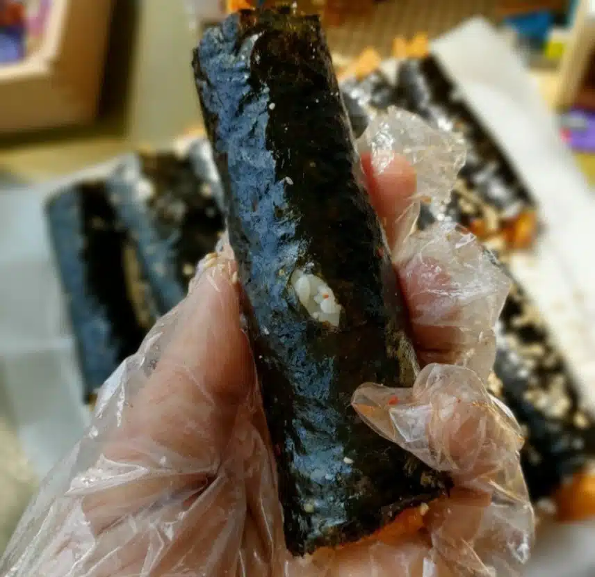 초간단 매콤어묵 꼬마김밥