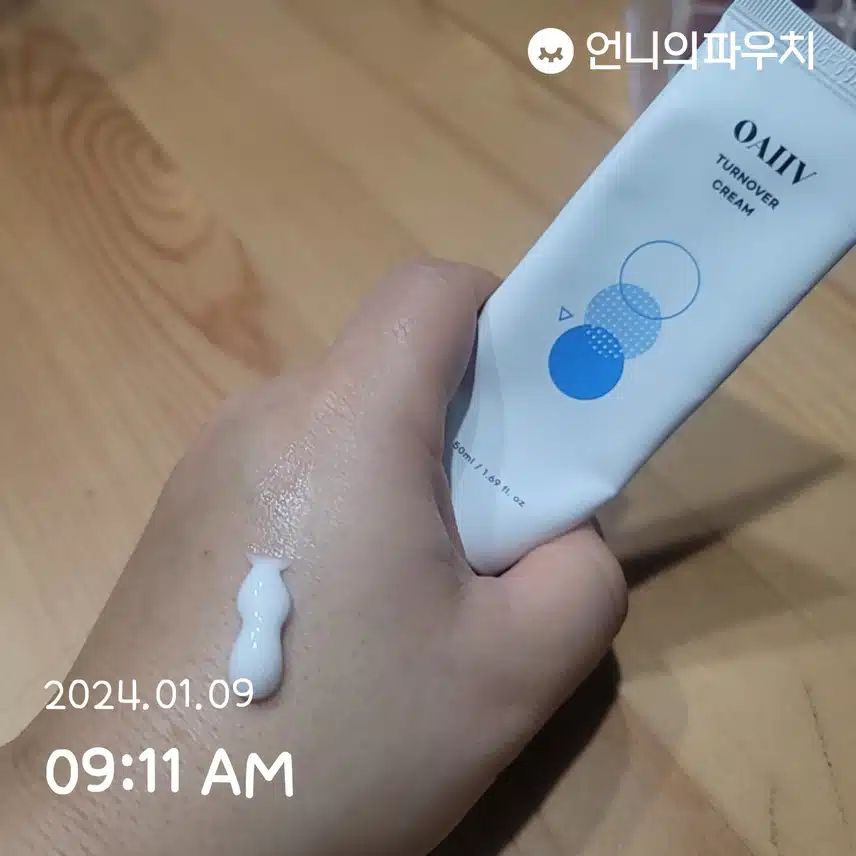 1/9(화)오아이브 턴오버 크림