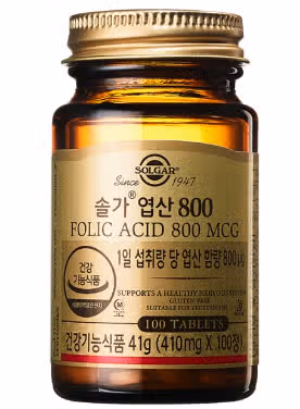 솔가 엽산 800