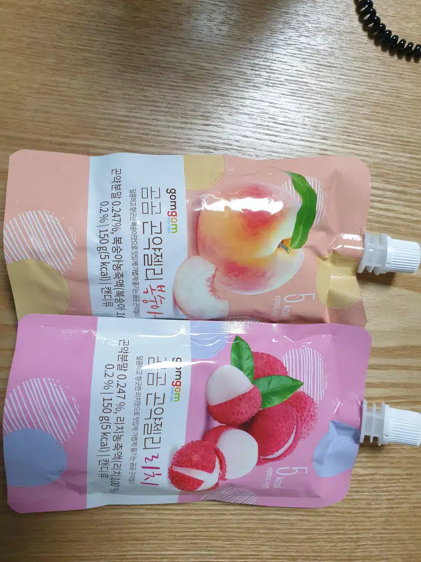 다이어트 간식 곤약젤리