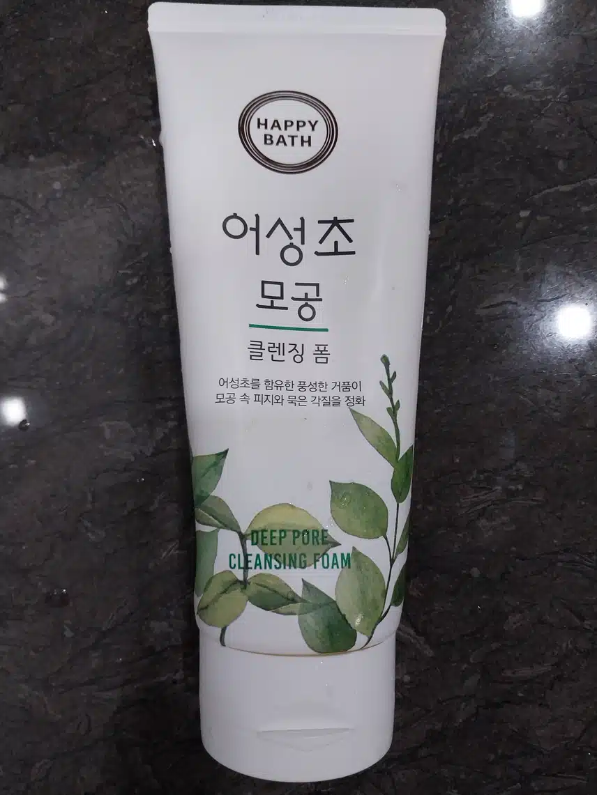 이주의 키워드] 해피바스 어성초 모공 클렌징 폼 추천