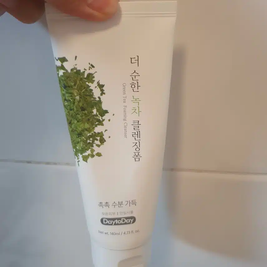 클렌징 더 순한 녹차 클렌징폼 좋아요