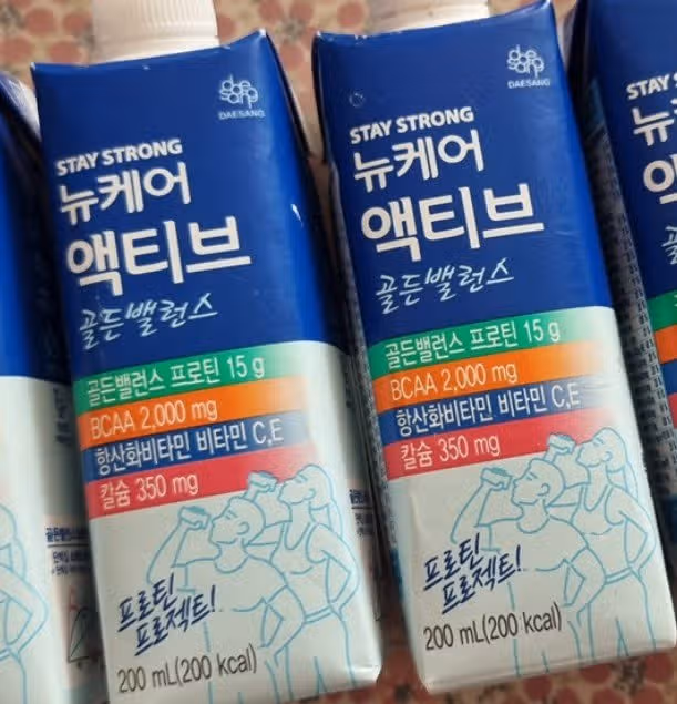단백질식단으로 뉴케어 음료