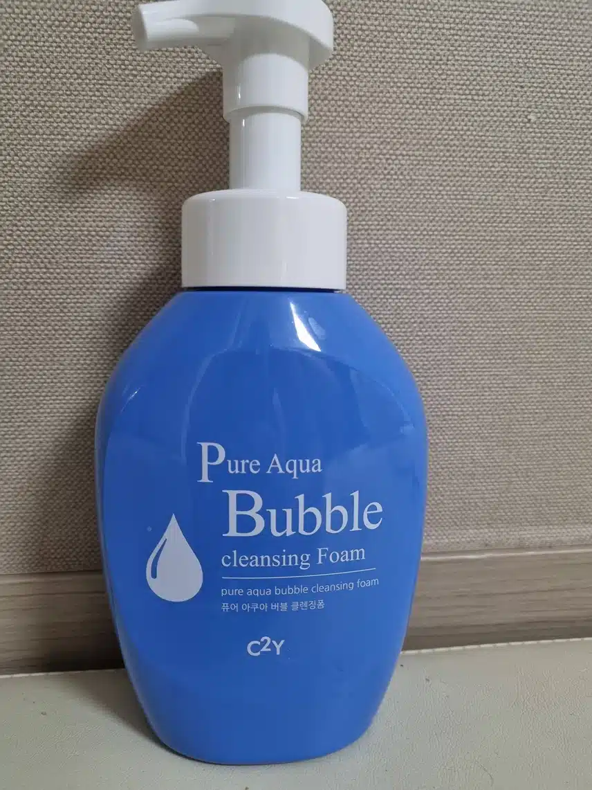네츄럴아일랜드 퓨어 아쿠아 클렌징폼