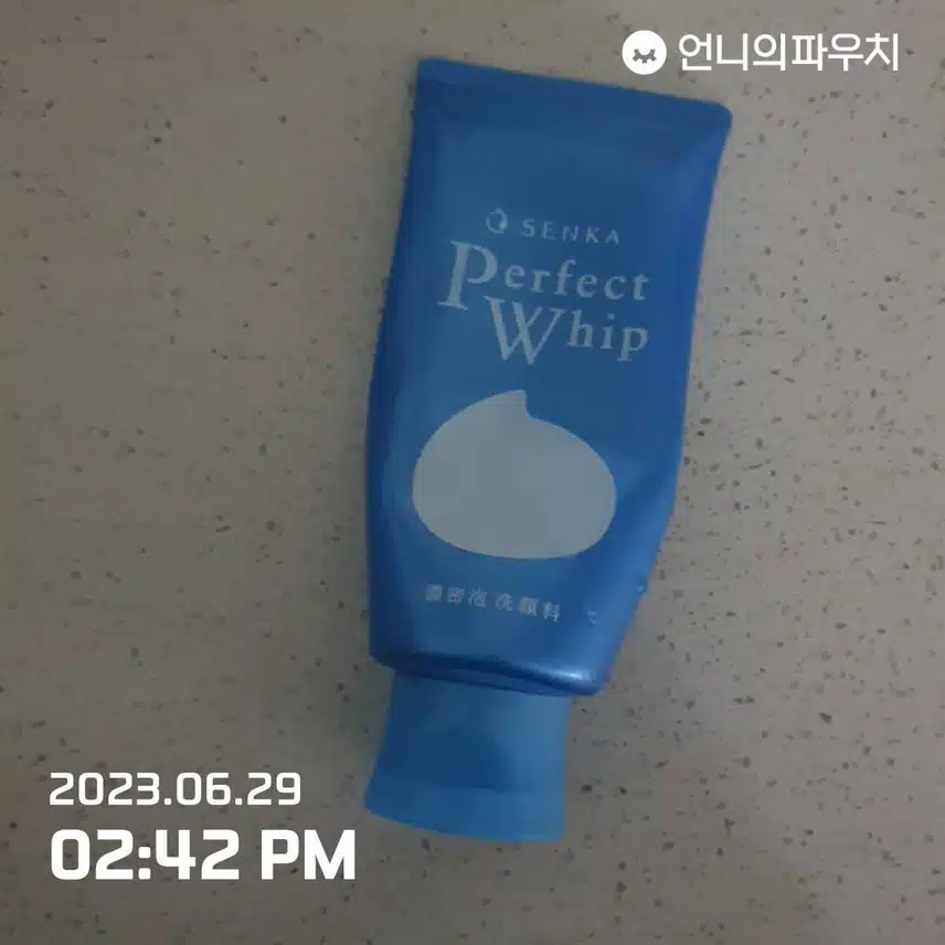 센카 퍼펙트 휩 페이셜 워시 