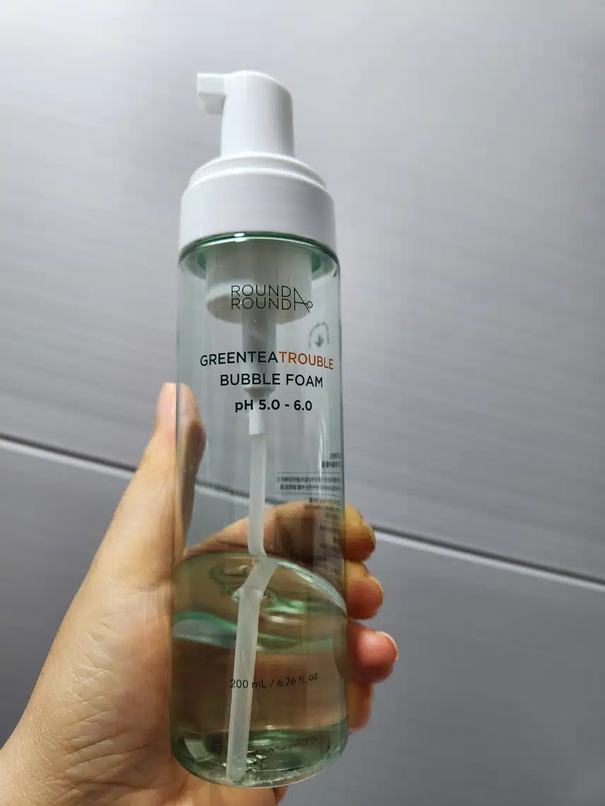 제가 쓰는 약산성 폼클렌저~