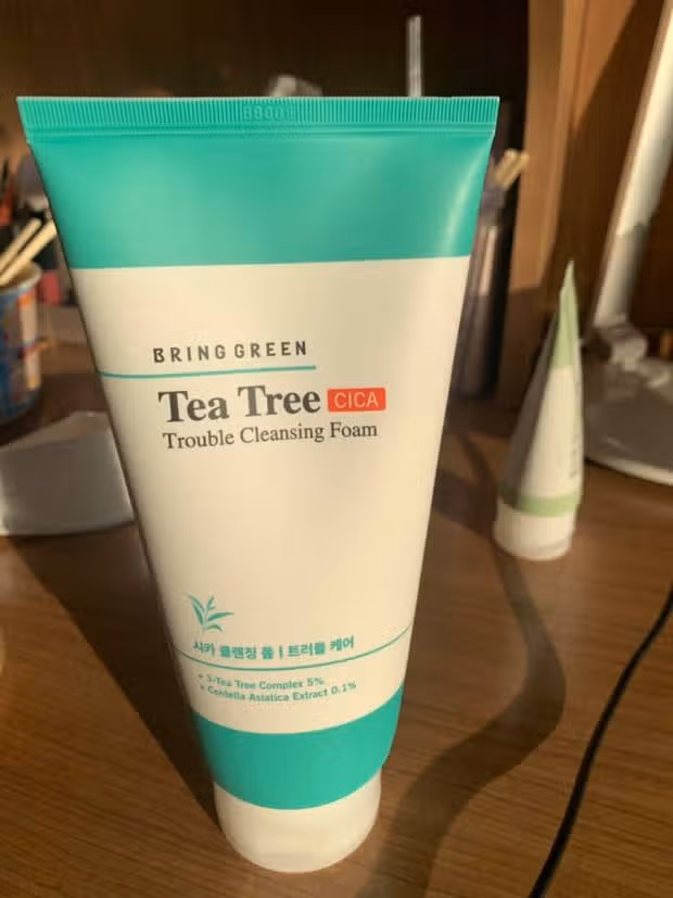 브링그린 티트리 시카 클렌징폼 후기