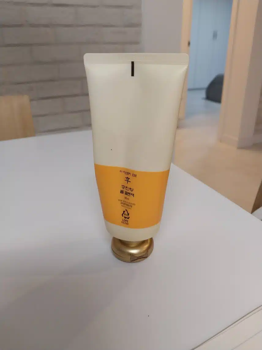 더 히스토리 오브 후 폼 클렌저 후기