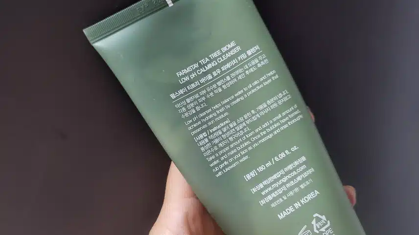 약산성 클렌저  팜스테이 티트리 바이옴 로우  피에이치 클렌저