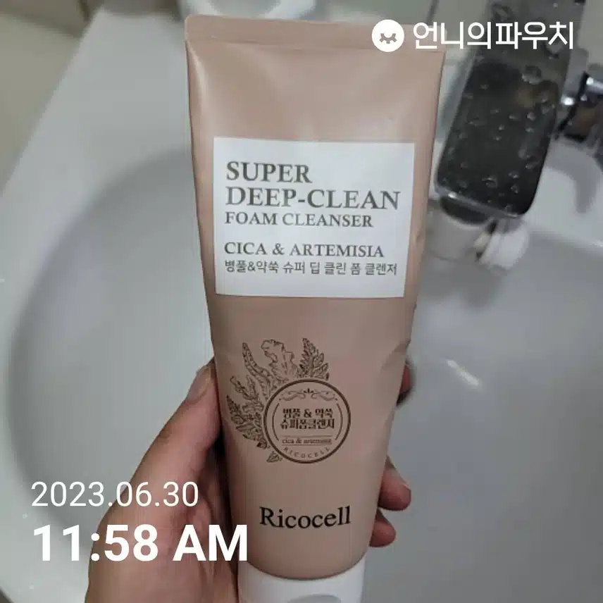리코셀 병풀앤약쑥 폼클