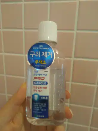 점심먹고 가글
