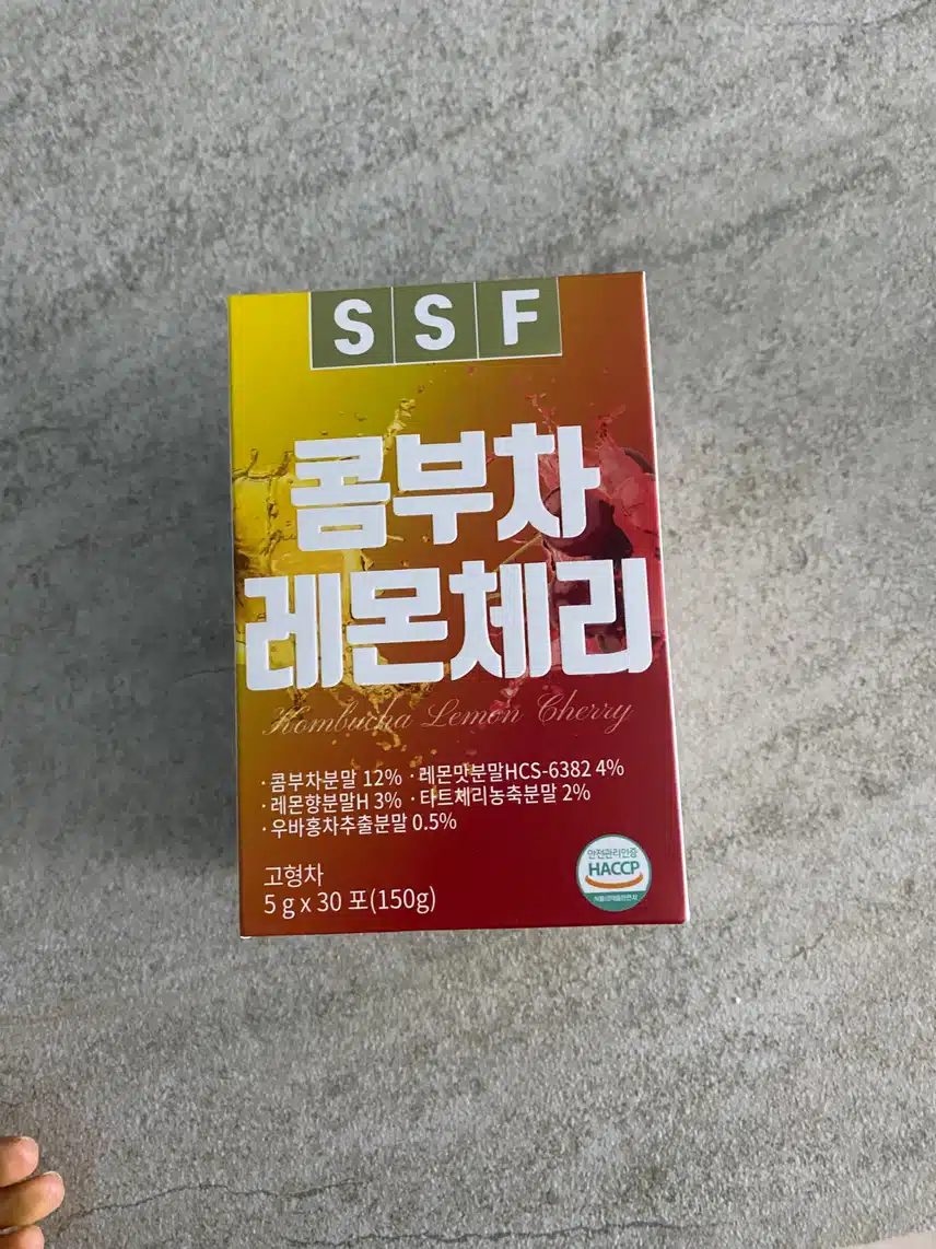 다이어트하는데 탄산이 땡길때 추천하는 간식, 콤부차!