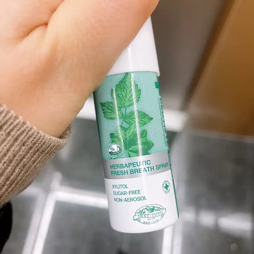 입안이 상쾌해지는
