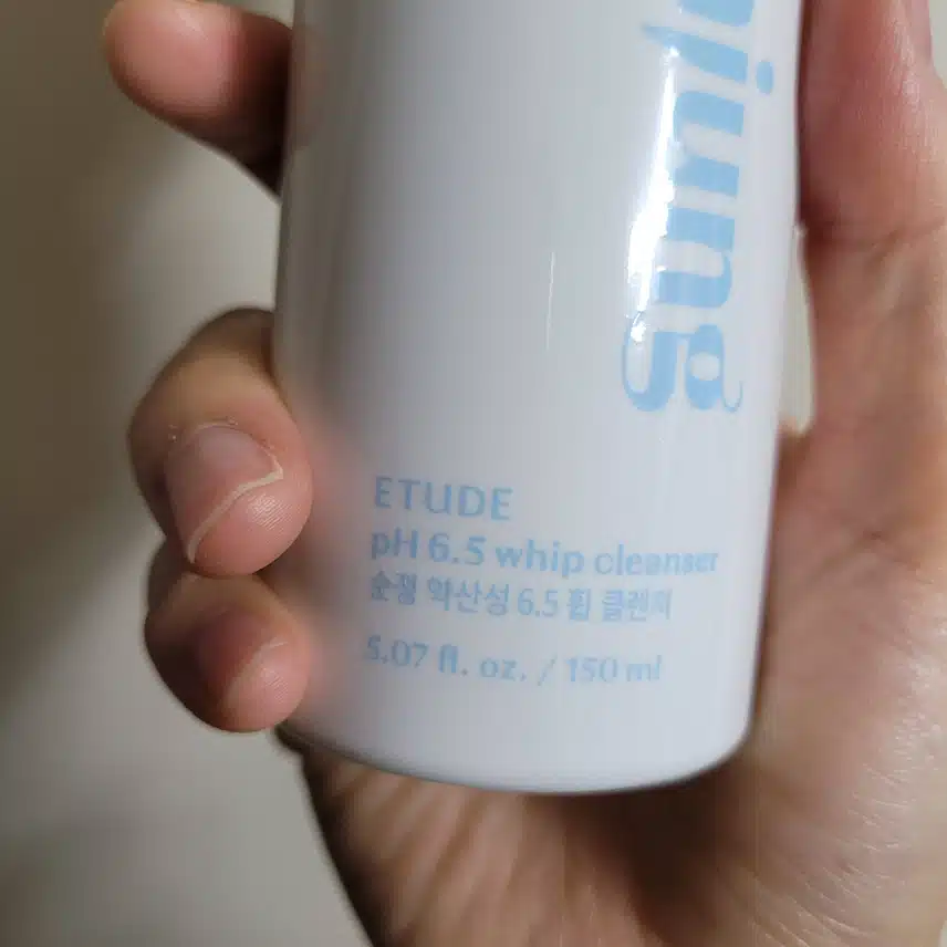 에뛰드 순정 휩 클렌저