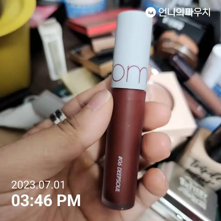 내돈내산 롬앤 제로벨벳틴트 딥쏘울