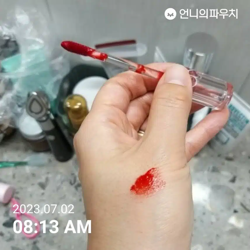내돈 내산 립틴트~