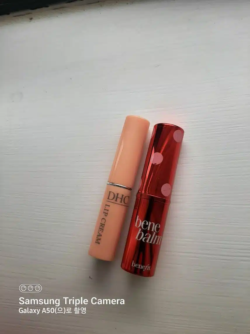 제가 좋아하는 베네핏 립밤과 디에치씨 립크림