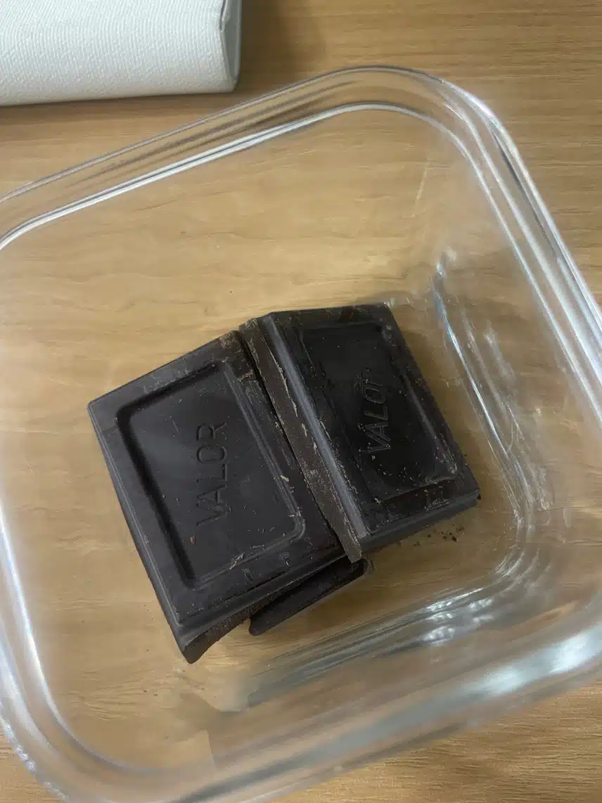 다이어트 간식은 다크 초콜렛
