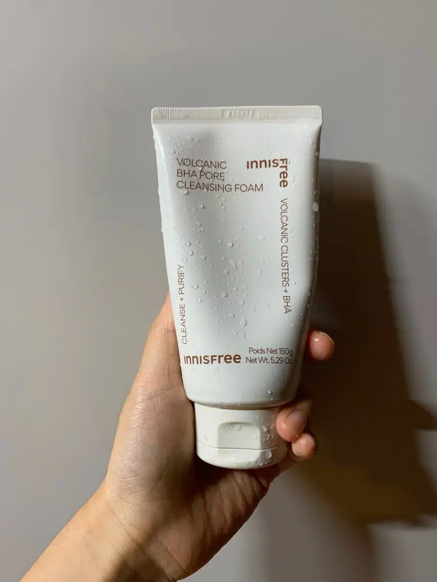 이니스프리 화산송이 모공 바하 클렌징 폼!