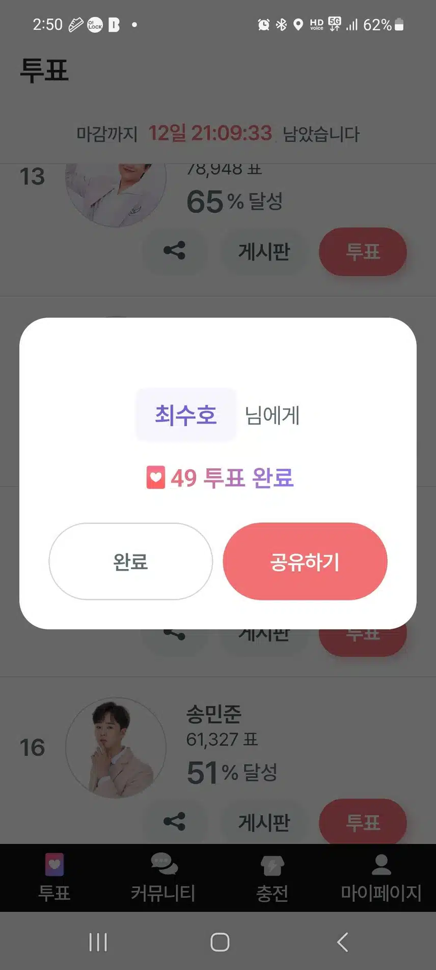 투표 