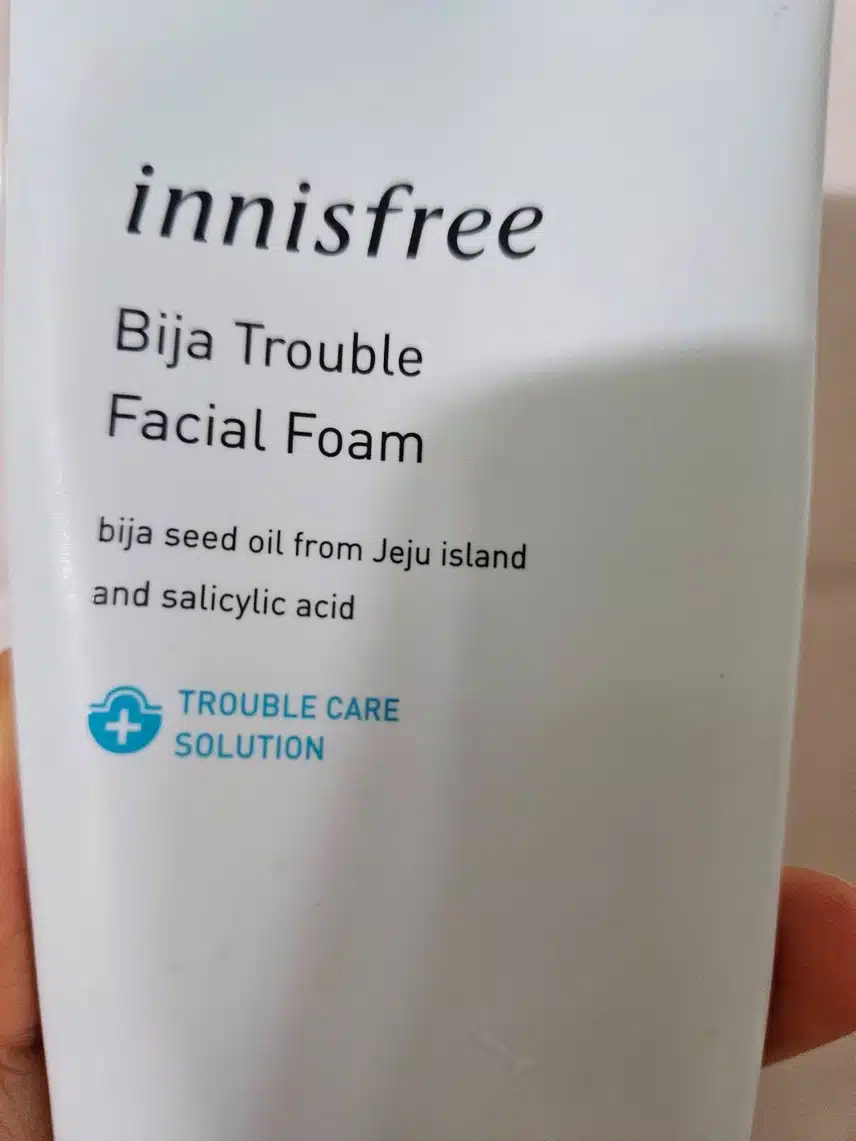 트러블 피부를 위한 이니스프리 비자 트러블 훼이셜 폼!