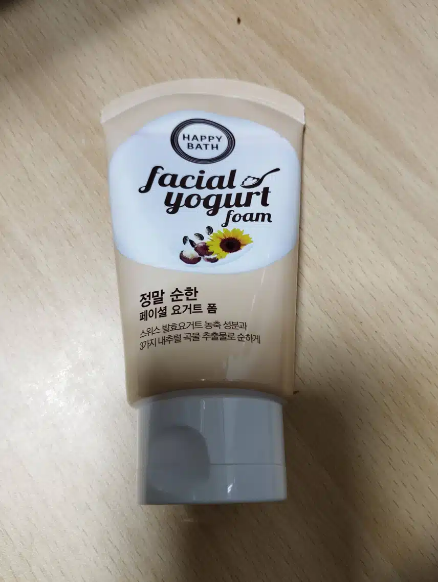 해피버스 페이셜 요거트 폼클렌져
