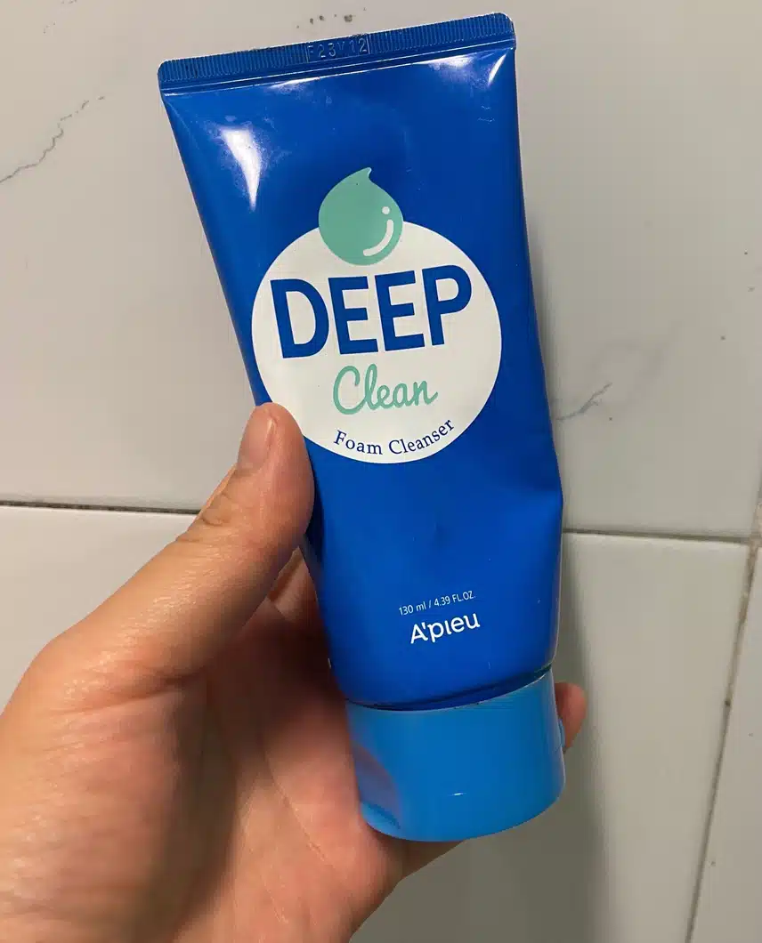 어퓨 딥클린 폼 클렌저 강추! 