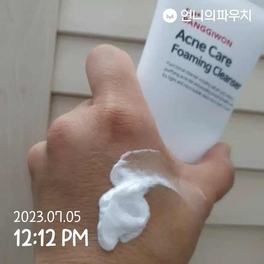 아크네 케어 포밍클렌저