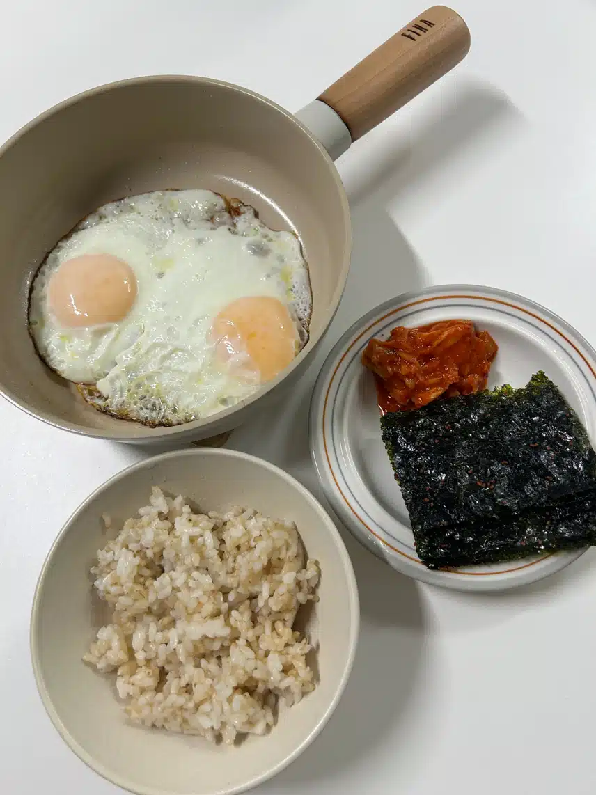 단백질 식단으로 계란 후라이 추천해요!