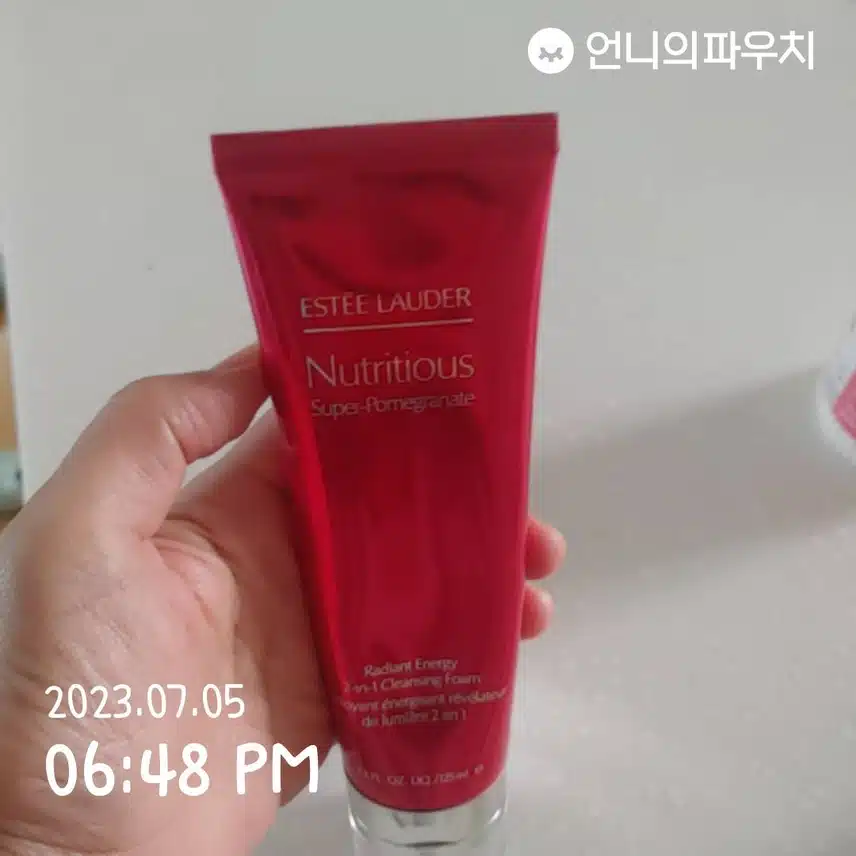 나의 애정템 폼클렌징